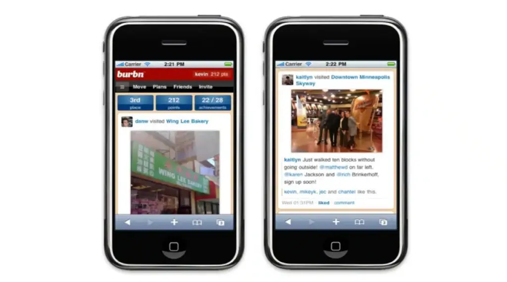 Burbn App zu instagram