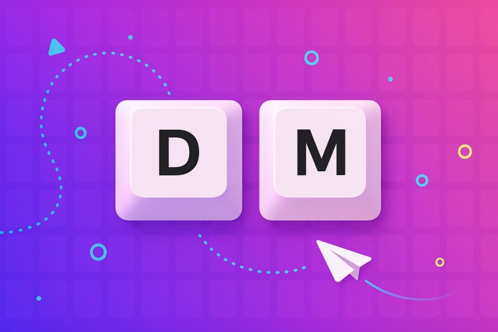 What does DM mean on Instagram