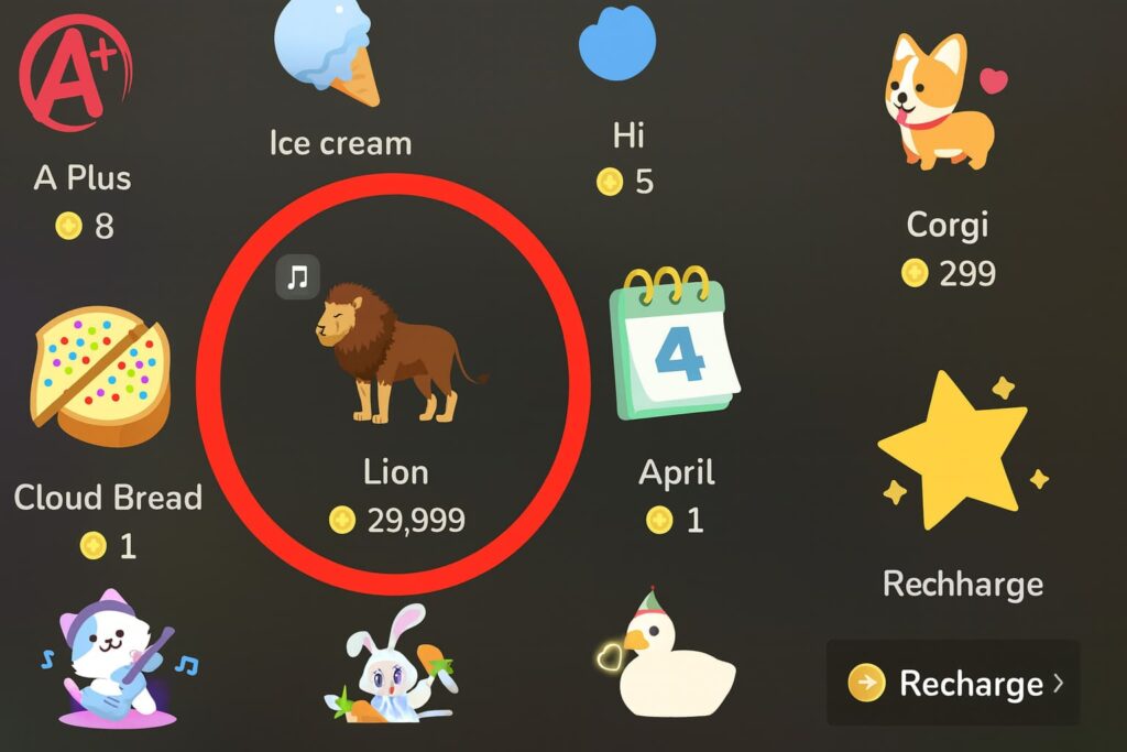 Was kostet ein löwe bei tiktok