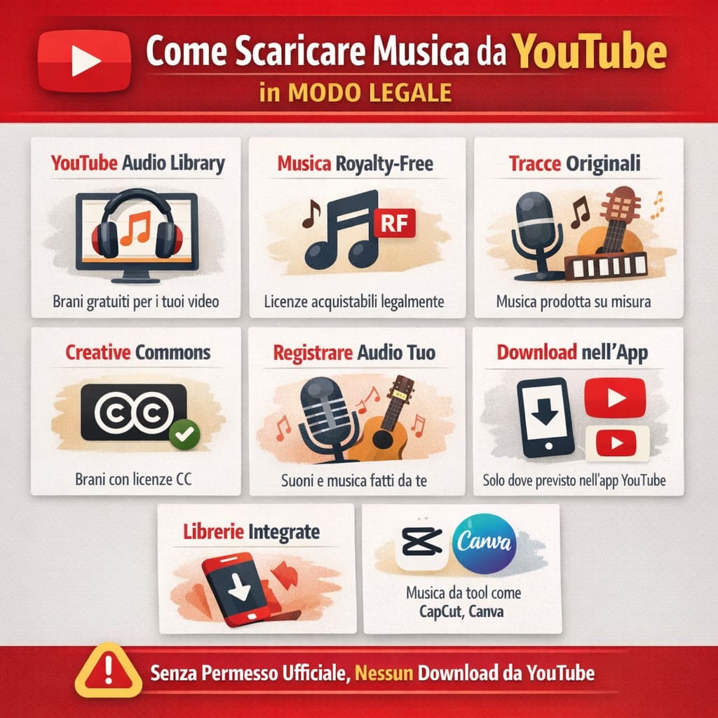 Come scaricare Musica da Youtube - Info